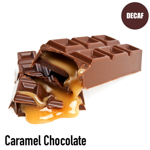 Gourmet Caramel Chocolate Flavored Decaf Coffee - Volcanica Coffee