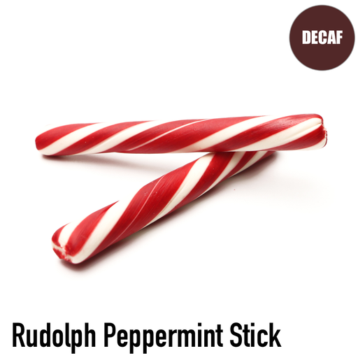 Rudolph Peppermint Stick Decaf Flavored Coffee - Volcanica Coffee